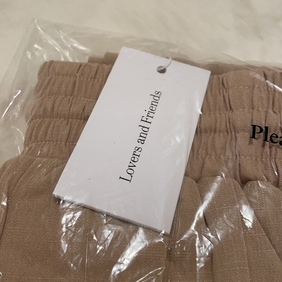 NEW Lovers + Friends tan jogger pants XXS - Picture 7 of 8